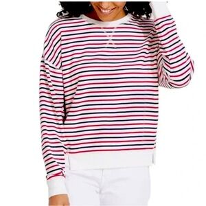 Vineyard Vines USA Red White and Blue Preppy Soft Lightweight Sweatshirt Size M